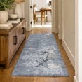 thumbnail image 1 of Addison Rugs Dream Shag Premium Machine Washable Transitional Reindeer Ash Runner Rug, 2'3" x 7'6", 1 of 8