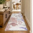 thumbnail image 1 of Addison Rugs Dream Shag Premium Machine Washable Transitional Coral Spice Runner Rug, 2'3" x 7'6", 1 of 8