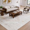 thumbnail image 1 of Addison Rugs Dream Shag Premium Machine Washable Transitional Aztec Gray Rectangle Rug, 5' x 7'6", 1 of 8