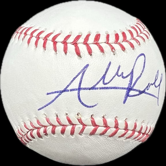 Addison Russell Chicago Cubs Signed Baseball MLB PSA