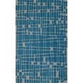 thumbnail image 1 of Addison Taylor Casual Crosshatch Blue Area Rug, 1 of 2
