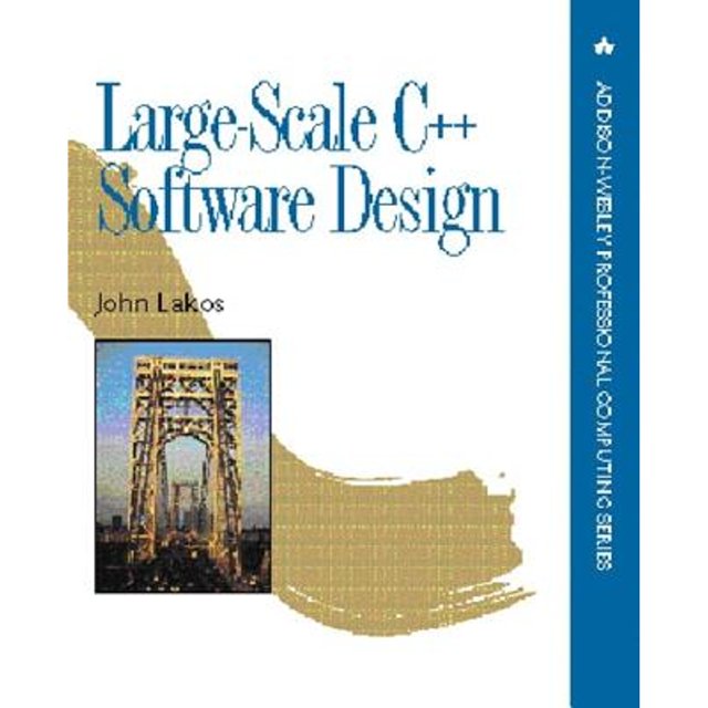 Pre-Owned Large-Scale C++ Software Design (Paperback) 0201633620 ...