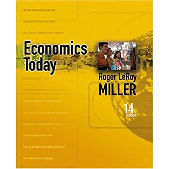Pre-Owned Economics Today (Hardcover) 0321428277 9780321428271