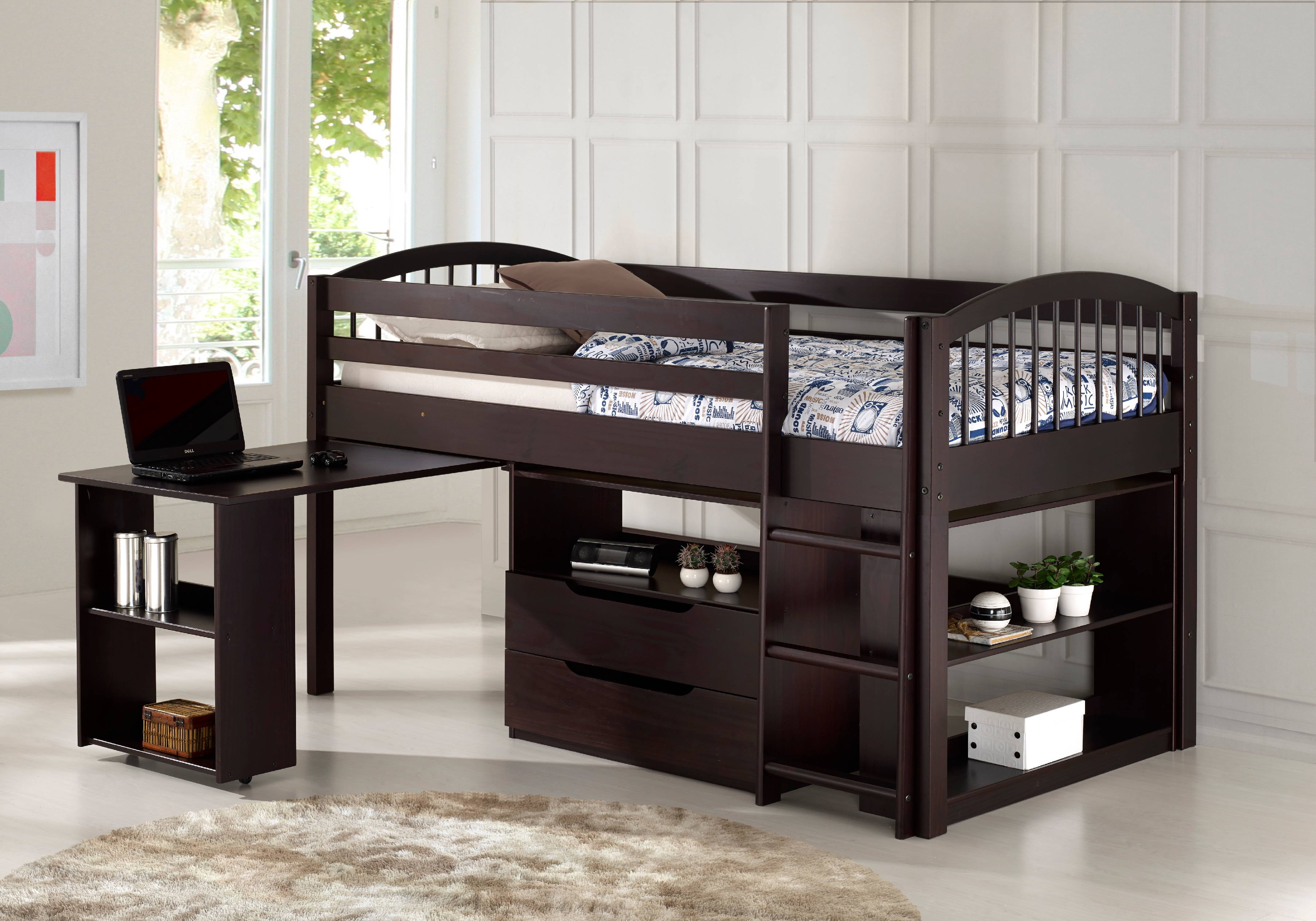 Junior loft hot sale bed with storage