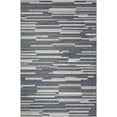 thumbnail image 1 of Addison Yuma Indoor/Outdoor Grey Mid-Century Striped 8’ x 10’ Non-Skid Area Rug, 1 of 8