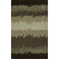 thumbnail image 1 of Addison Zenith Modern Stripe Brown Area Rug, 1 of 4