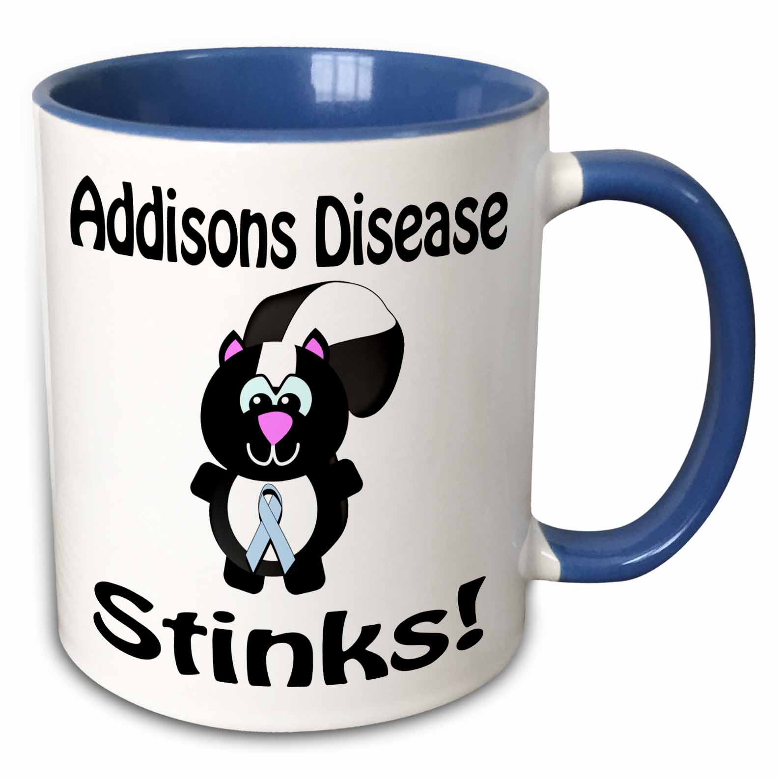 3drose, Addisons Disease Stinks Skunk Awareness Ribbon Cause Design ...