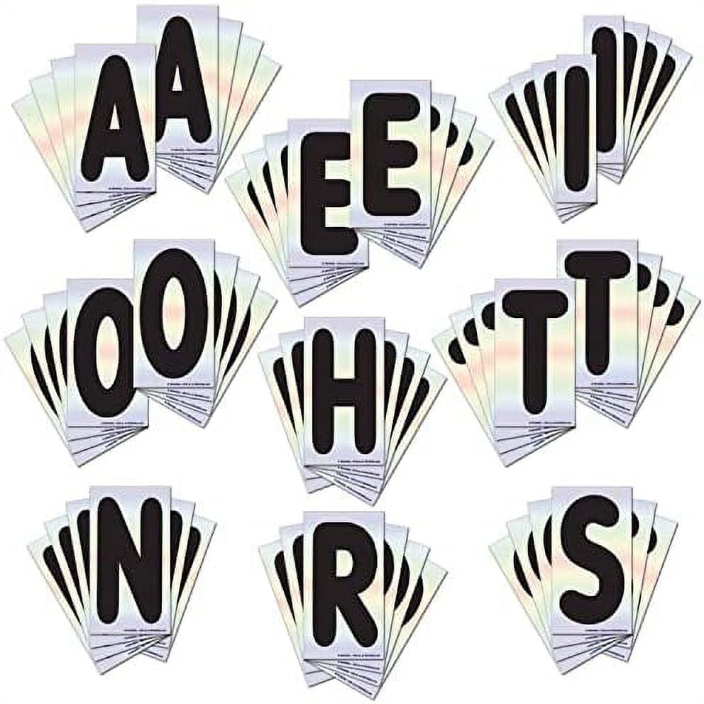 Additial Letters for White Message Board Sidewalk Signs with 4 Inch