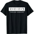 thumbnail image 1 of Addition Division Subtraction Equals Math Learning Ability T-Shirt, 1 of 5