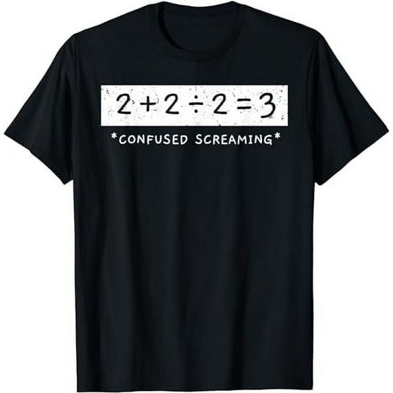 Addition Division Subtraction Equals Math Learning Ability T-Shirt