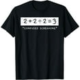thumbnail image 1 of Addition Division Subtraction Equals Math Learning Ability T-Shirt, 1 of 4