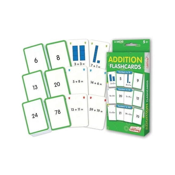 Addition Flash Cards - Pack of 3