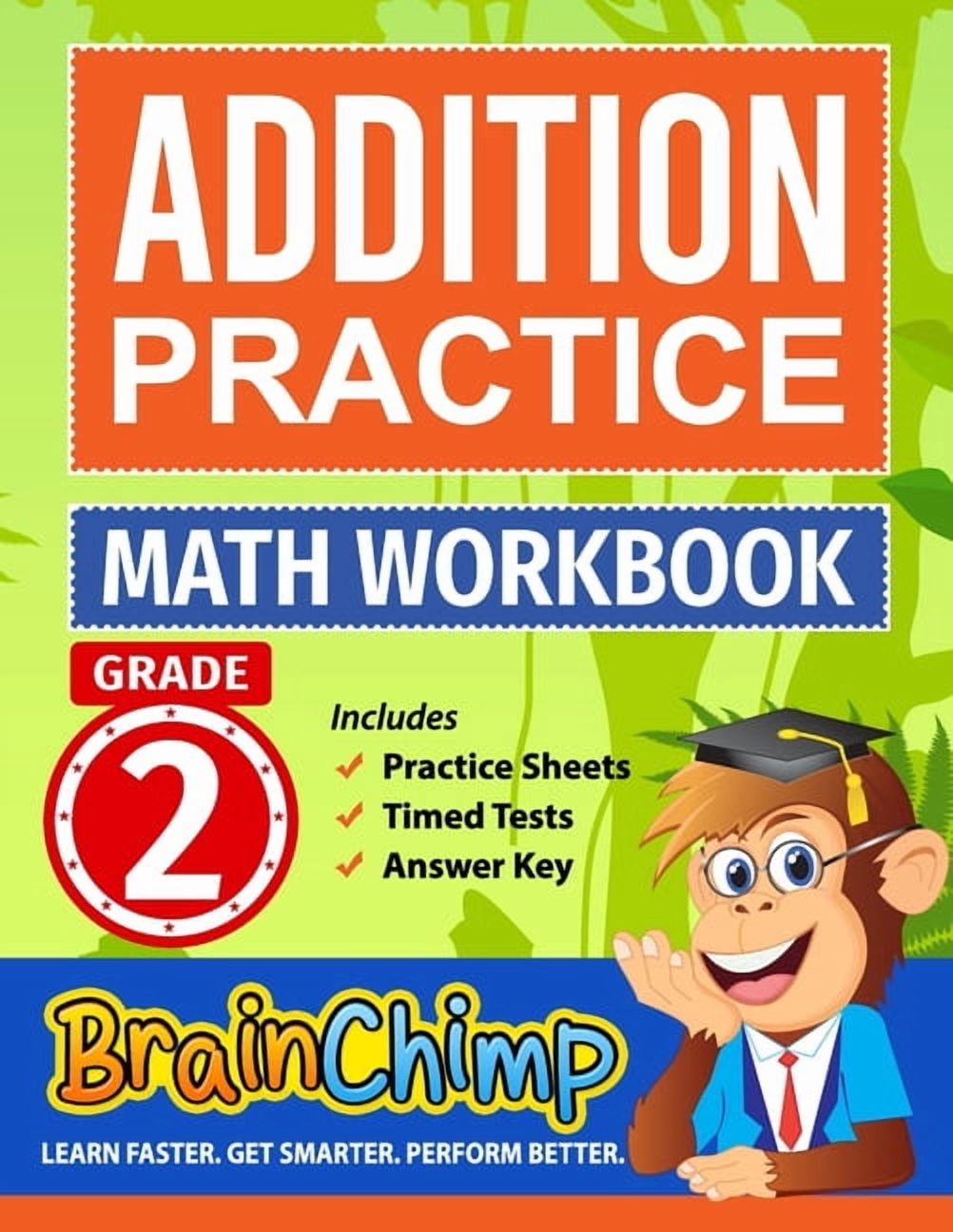 Addition Practice: Grade 2 Math Workbook: Includes Practice Sheets ...
