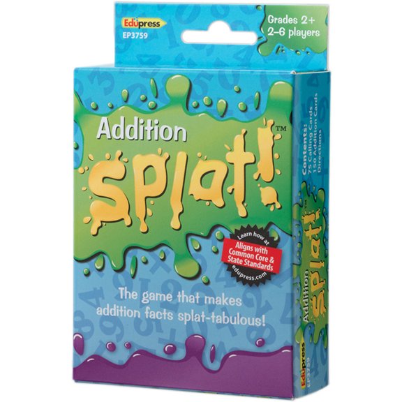 Math Splat Game Addition