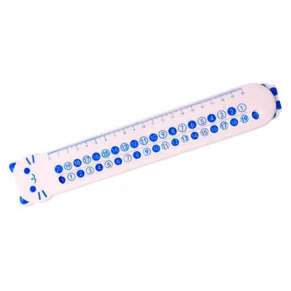 Addition and Subtraction Decomposition Ruler Double Sided ABS Measuring Ruler Teaching Aid For Classroom Homeschooling
