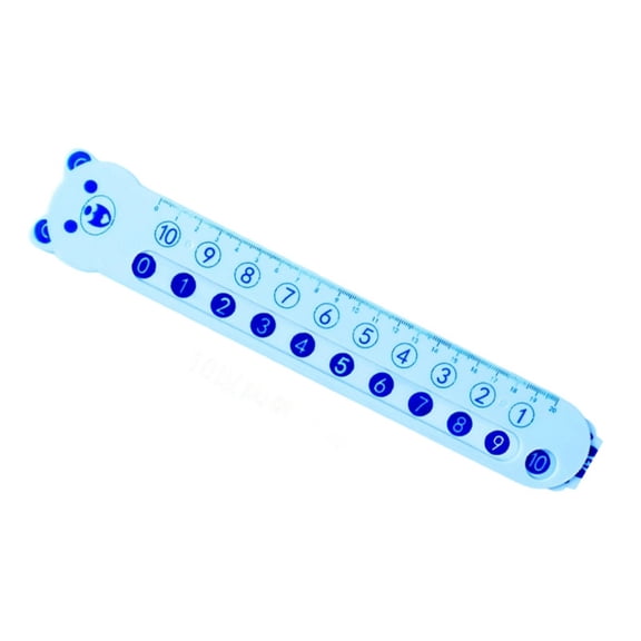 Addition and Subtraction Decomposition Ruler Double Sided ABS Measuring Ruler Teaching Aid For Classroom Homeschooling