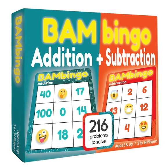 Addition and Subtraction Facts Bingo Game
