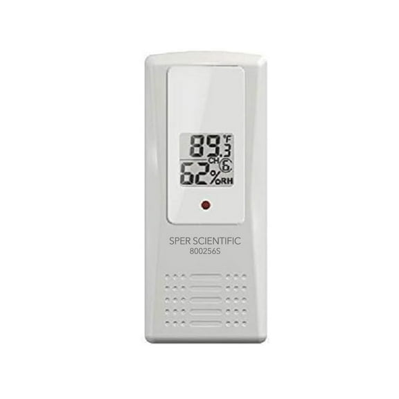 8 Channel Wireless Indoor/Outdoor Humidity and Temperature Monitor Remote Sensor