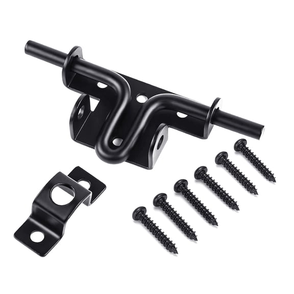 Additional Security Sliding Screw Lock With Hook Hole Firm Steel Building For Strengthened Privacy And Durability Inside