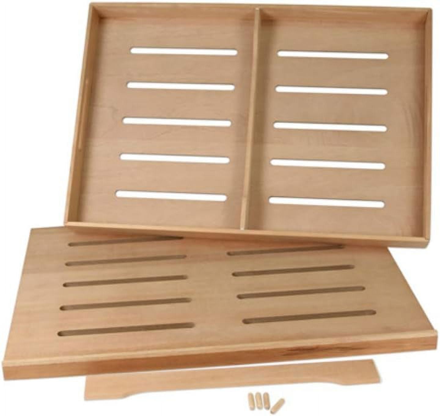Additional Shelf Kit for HUM2000 Towers, Spanish Cedar, 1 Tray, 1