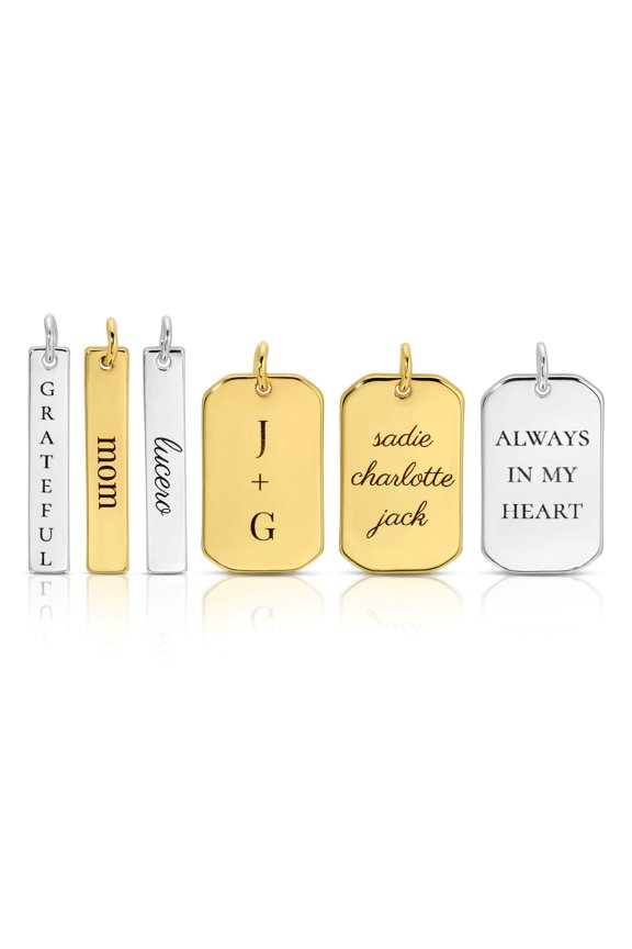 Additional Silver Bar Charm