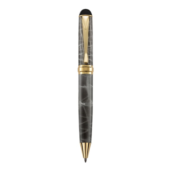 Additional Whirling Mechanism Sphere Pen With Permanent Oil Set Toner And Bright Metal Body
