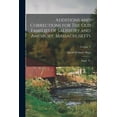 thumbnail image 1 of Additions and Corrections for The old Families of Salisbury and Amesbury, Massachusetts: Suppl. to; Volume 3 (Paperback), 1 of 1