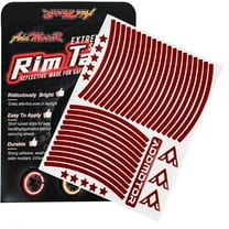 Addmotor 20" Bike Wheel Rim Stickers Stripes Reflective Decals Tape Reflector for Bicycle Motorcycle Decoration