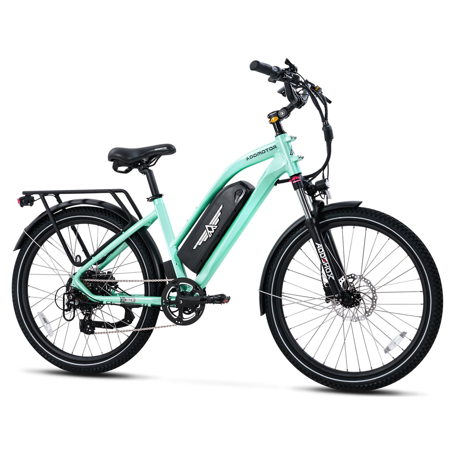 MAGICYCLE Cruiser 750W Electric Bike for Adults 52V 15AH E Bike 26" Fat Tire Electric Bike 7