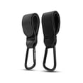 thumbnail image 1 of Addmotor 2PCS Stroller Hooks, Leather Stroller Clips, Baby Stroller Straps Hook, Multipurpose Hooks for Hanging Bags, Diaper Bags, Shopping, Travel, 1 of 10