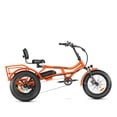 thumbnail image 1 of Addmotor Adult 750W Waterproof Electric Tricycle, Orange, 1 of 9