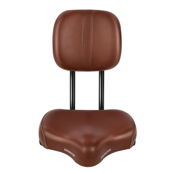 Addmotor Bike Seat with Backrest, Bicycle Tricycle Backrest Saddle Seat for M-330/M-340/M-350/M-360