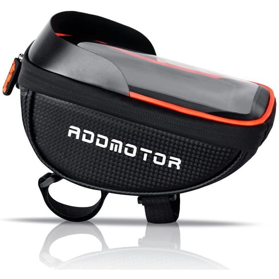 Addmotor Bike Top Tube Handlebar Bags Touchscreen Cell Phone Mount Holder