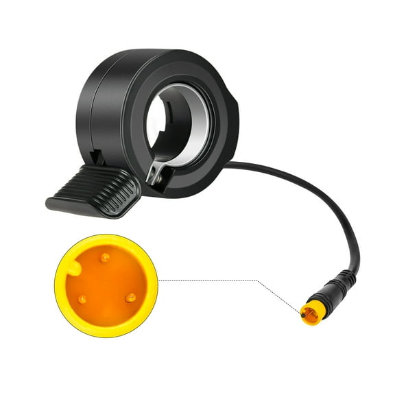Addmotor Electric Scooter Thumb Throttle, E-Bike 130X Speed Control Finger Throttle Accelerator with Waterproof Connector for Electric Scooters E-Bike