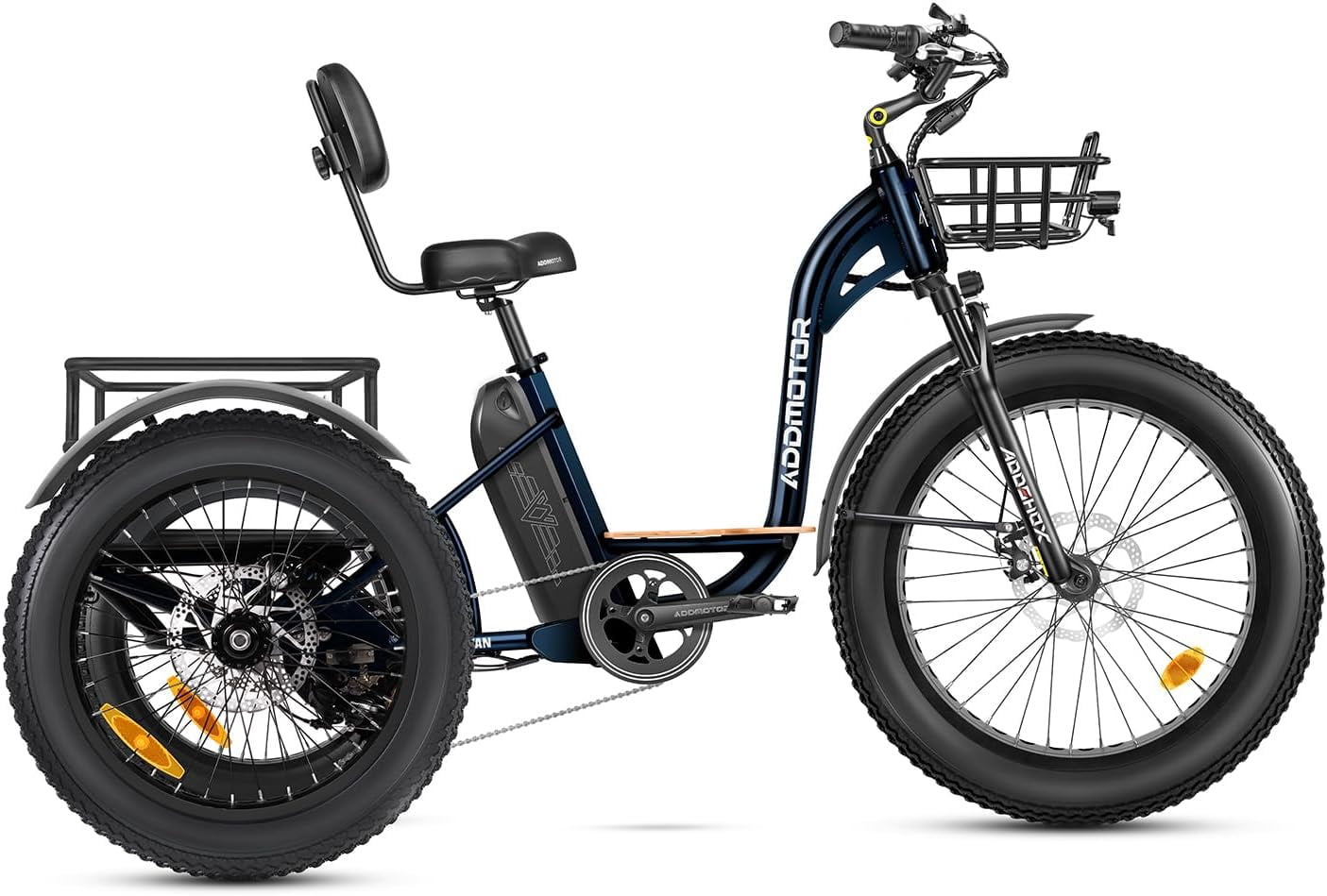 Addmotor Electric Trike, 750W Electric Tricycle for Adults M-340II Plus ...