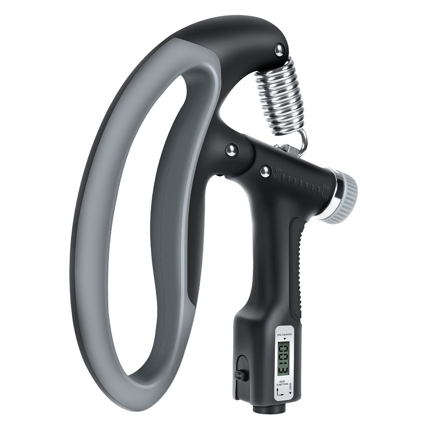 Lkjhf Grip Strength Trainer, Hand Grip Strengthener With Adjustable Resistance 11-220Lbs(5-100KG