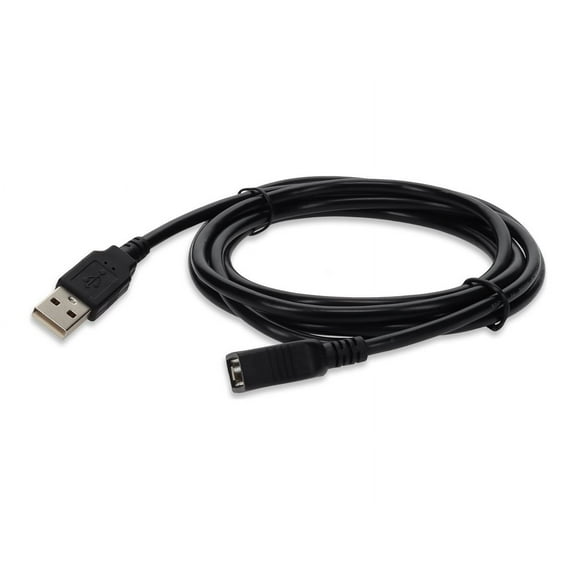 Addon 30ft USB-A 2.0 Male to Female Cable Black USBEXTAA30