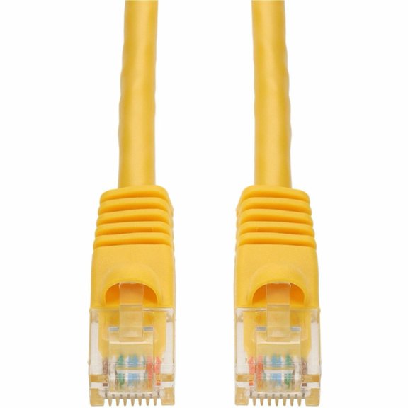 Addon ADD-3FCAT6-YW 3ft Yellow Cat 6 Pvc Ethernet Cable Snagless Bubble Boot Rj-45 M/m