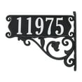 thumbnail image 1 of Address America Fully Customized, Double-Sided Boardwalk Double Sided Reflective Mailbox Address Sign, 1 of 3