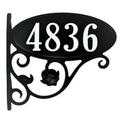 Address America Fully Customized, Double-Sided Park Place Oval Reflective Mailbox Sign