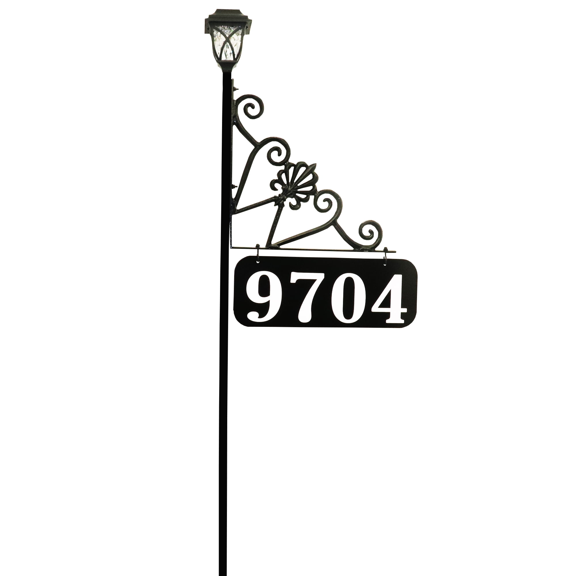 Address America USA Handcrafted, Double-Sided Reflective, All Metal 48 ...