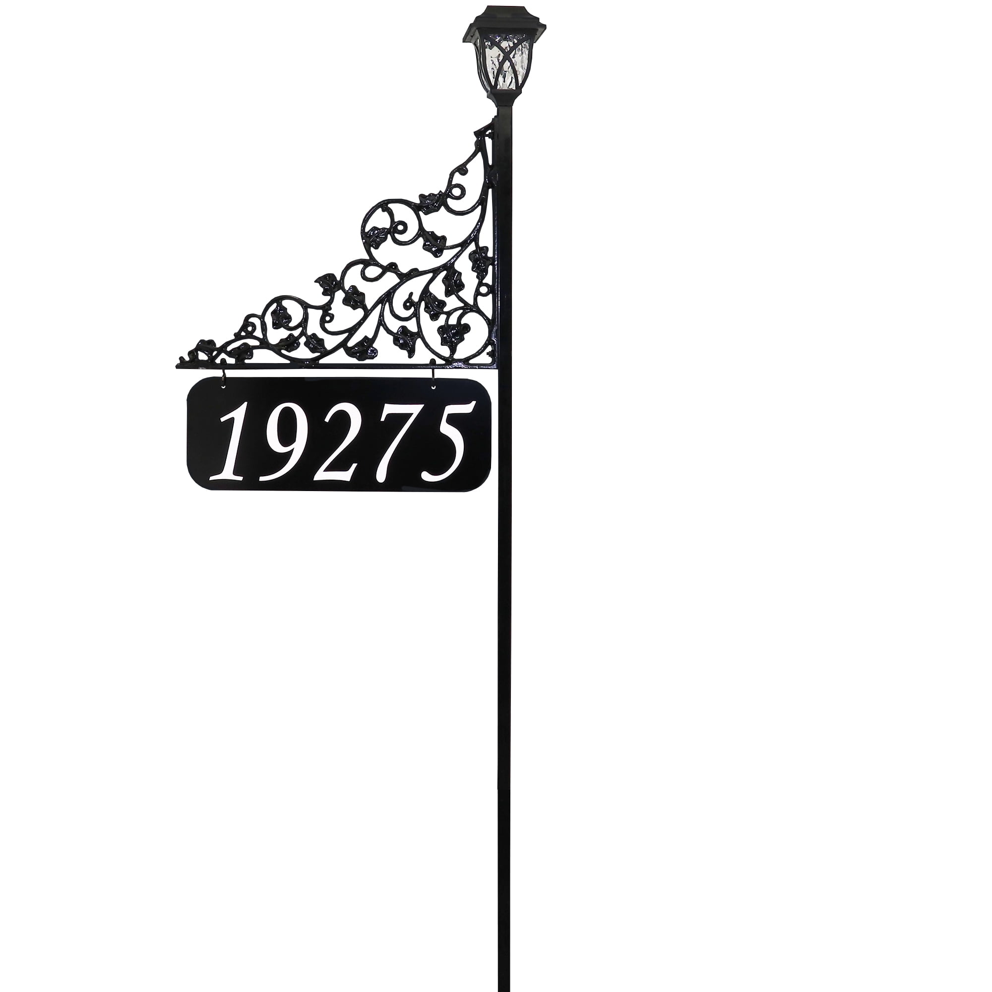 Address America USA Handcrafted, Double-Sided Reflective, All Metal Ivy ...