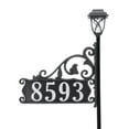 thumbnail image 1 of Address America USA Handcrafted, Double-Sided Reflective Boardwalk Address Sign with  Solar Light - 30" pole, 1 of 4