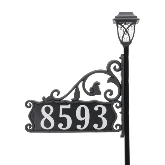 911 Address Reflective Sign