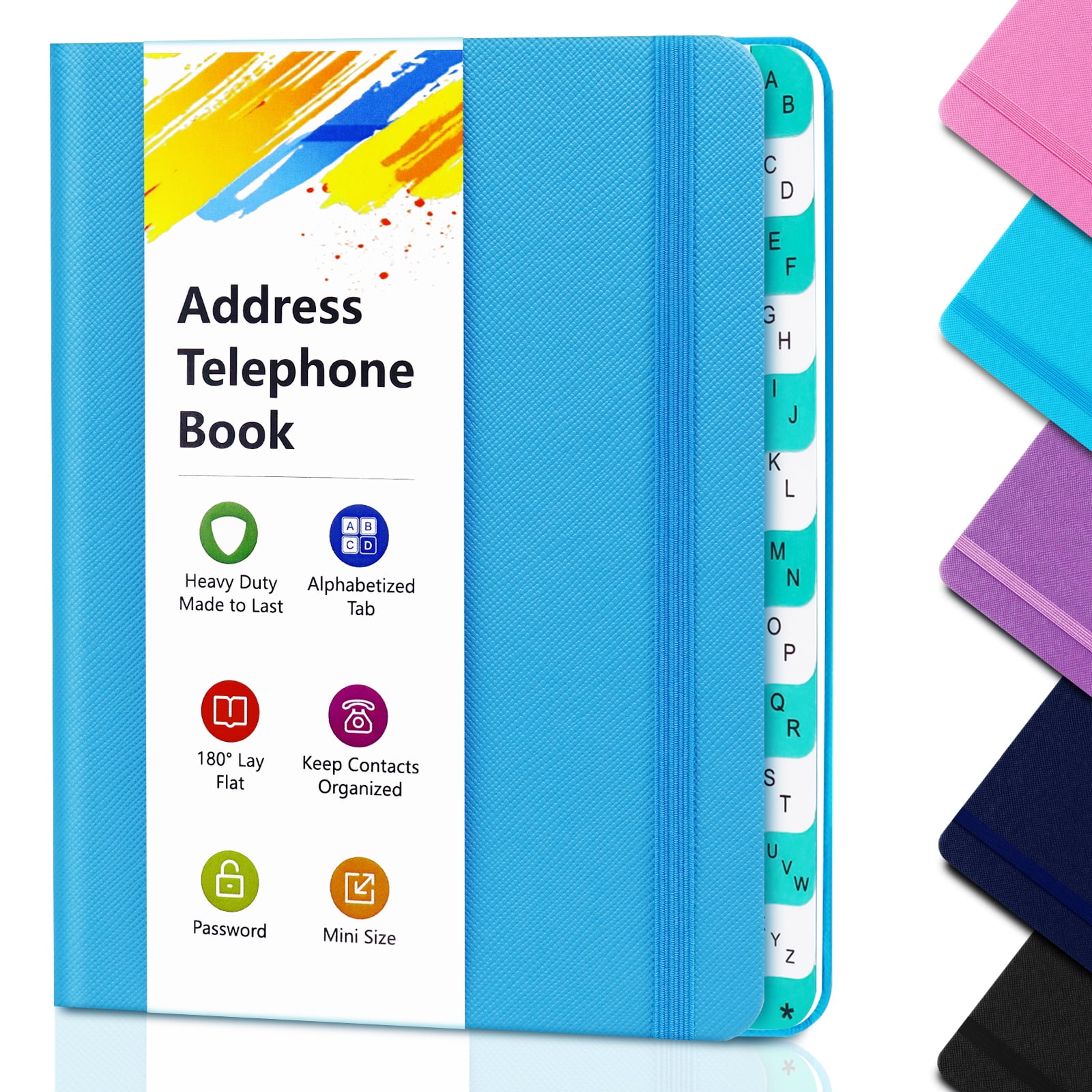 Address Book With Alphabetic Tabs, Telephone and Address Book for Keep ...