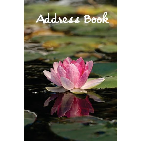 Address Book Flower Edition.: Address Book.: (Flower Edition Vol. B18) Glossy And Soft Cover, Large Print, Font, 6" x 9" For Contacts, Addresses, Phone Numbers, Emails, Birthday And More. (Paperback)(