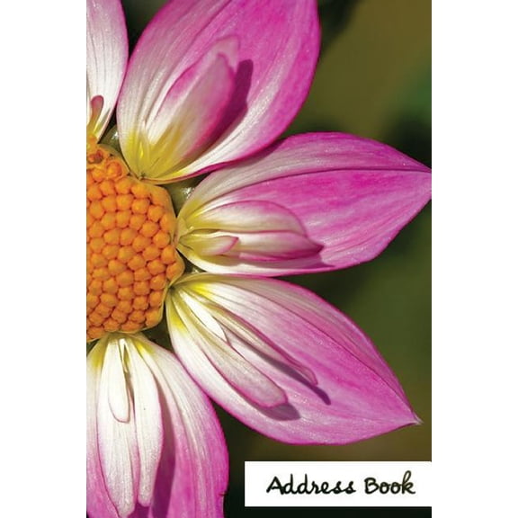 Address Book Flower Edition.: Address Book.: Glossy And Soft Cover, Large Print, Font, 6" x 9" For Contacts, Addresses, Phone Numbers, Emails, Birthday And More. (Paperback)(Large Print)