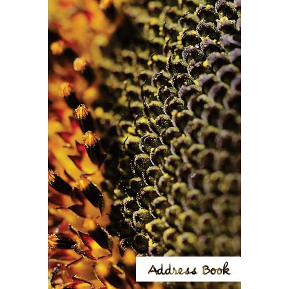 Address Book Flower Edition.: Address Book.: Glossy And Soft Cover, Large Print, Font, 6" x 9" For Contacts, Addresses, Phone Numbers, Emails, Birthday And More. (Paperback)(Large Print)