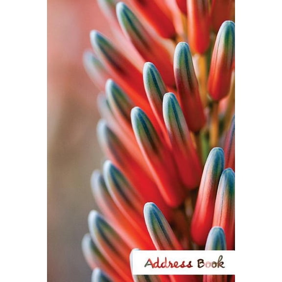 Address Book Flower Edition.: Address Book.: Glossy And Soft Cover, Large Print, Font, 6" x 9" For Contacts, Addresses, Phone Numbers, Emails, Birthday And More. (Paperback)(Large Print)