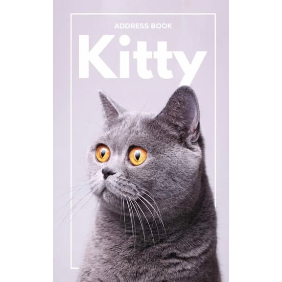 Address Book Kitty - Paperback